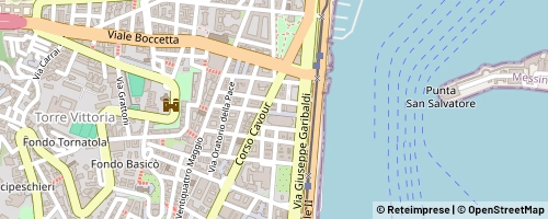 Mappa Messina