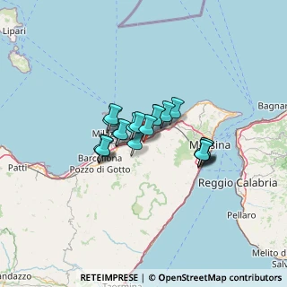 Mappa Via A. Manzoni, 98040 Torregrotta ME, Italia (9.4075)