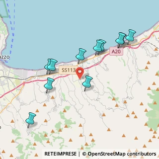 Mappa Via A. Manzoni, 98040 Torregrotta ME, Italia (4.57182)