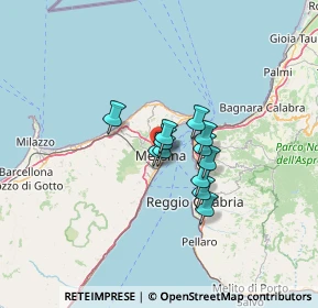 Mappa Via Grattoni, 98122 Messina ME, Italia (8.45667)