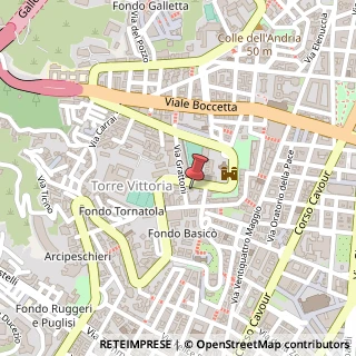 Mappa Via Grattoni, 10, 98122 Messina, Messina (Sicilia)