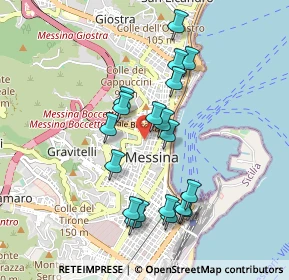 Mappa Scala Montevergine, 98122 Messina ME, Italia (0.96684)