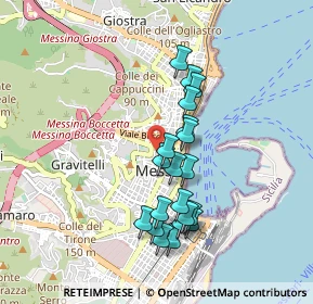 Mappa Scala Montevergine, 98122 Messina ME, Italia (0.9065)
