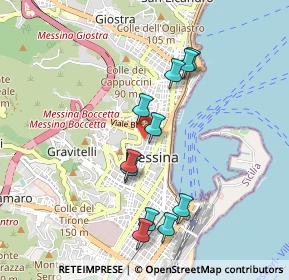 Mappa Scala Montevergine, 98122 Messina ME, Italia (0.98636)