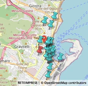 Mappa Scala Montevergine, 98122 Messina ME, Italia (0.7855)