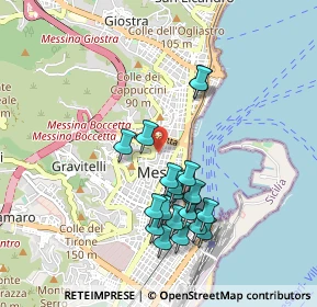 Mappa Scala Montevergine, 98122 Messina ME, Italia (0.982)