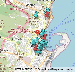 Mappa Scala Montevergine, 98122 Messina ME, Italia (0.7915)