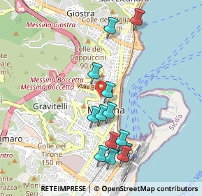 Mappa Scala Montevergine, 98122 Messina ME, Italia (1.06)