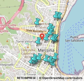 Mappa Scala Montevergine, 98122 Messina ME, Italia (0.4755)