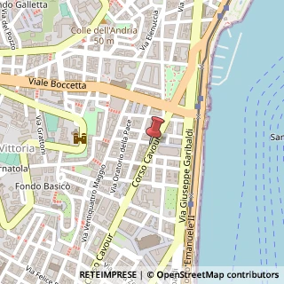 Mappa Corso Cavour, 171, 98122 Messina, Messina (Sicilia)