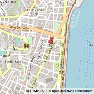 Mappa Corso Cavour, 179, 98122 Messina, Messina (Sicilia)