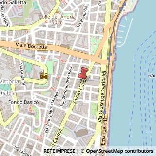 Mappa Corso Cavour, 157, 98122 Messina, Messina (Sicilia)