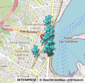 Mappa Via Romagnosi, 98122 Messina ME, Italia (0.283)