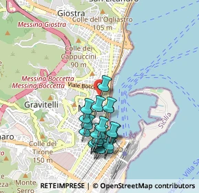 Mappa Via Romagnosi, 98122 Messina ME, Italia (0.9965)