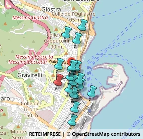 Mappa Via Romagnosi, 98122 Messina ME, Italia (0.7705)