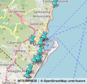 Mappa Via Mario Aspa, 98122 Messina ME, Italia (2.37091)