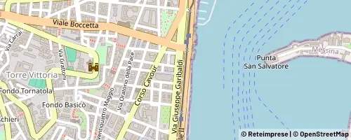 Mappa Messina