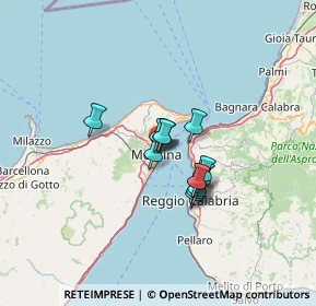 Mappa Via Mario Aspa, 98122 Messina ME, Italia (9.29077)