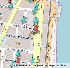 Mappa Via Mario Aspa, 98122 Messina ME, Italia (0.1175)