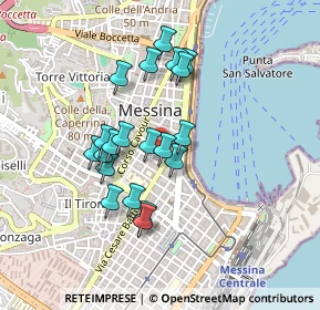 Mappa Via Cicerone, 98122 Messina ME, Italia (0.4125)