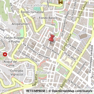 Mappa Via Lenzi, 24, 98122 Messina, Messina (Sicilia)