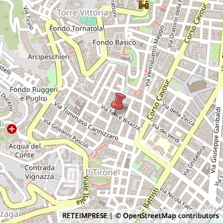 Mappa Via Felice Bisazza, 23, 98122 Messina, Messina (Sicilia)