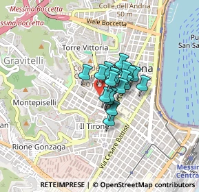 Mappa Via Lenzi, 98122 Messina ME, Italia (0.227)