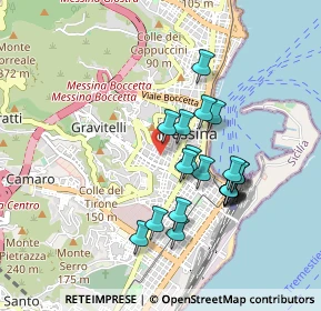Mappa Via Lenzi, 98122 Messina ME, Italia (0.9075)