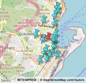 Mappa Via Lenzi, 98123 Messina ME, Italia (0.8675)