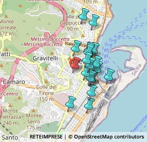 Mappa Via Lenzi, 98123 Messina ME, Italia (0.718)