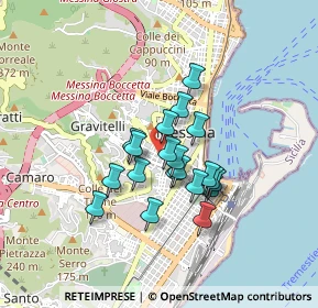 Mappa Via Lenzi, 98122 Messina ME, Italia (0.7035)