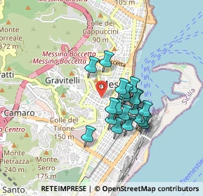 Mappa Via Felice Bisazza, 98122 Messina ME, Italia (0.746)