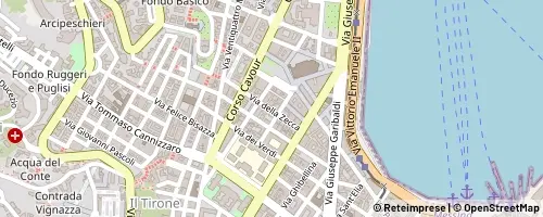 Mappa Messina