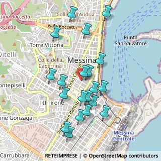 Mappa Via della Zecca, 98122 Messina ME, Italia (0.5255)