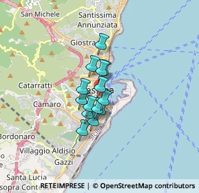 Mappa Via Lepanto, 98122 Messina ME, Italia (1.07286)