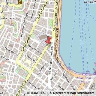 Mappa Via Cesare Battisti, 98100 Messina, Messina (Sicilia)