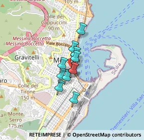 Mappa Via Lepanto, 98122 Messina ME, Italia (0.51636)