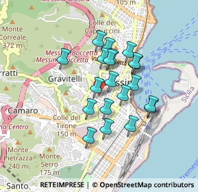 Mappa Via degli Amici, 98122 Messina ME, Italia (0.7735)