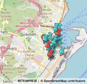 Mappa Via degli Amici, 98122 Messina ME, Italia (0.631)