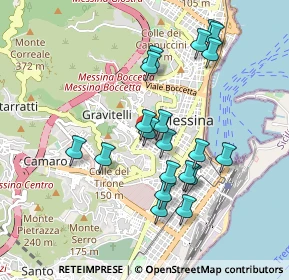 Mappa Via Madonna della Mercede, 98100 Messina ME, Italia (0.9695)