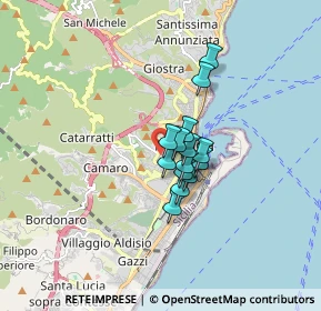 Mappa Via Madonna della Mercede, 98100 Messina ME, Italia (1.09357)
