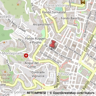 Mappa Via T. Cannizzaro, 204, 98122 Messina, Messina (Sicilia)