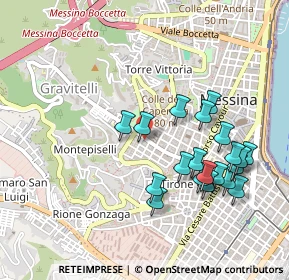 Mappa Via Madonna della Mercede, 98100 Messina ME, Italia (0.54)