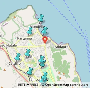 Mappa 90149 Palermo PA, Italia (2.74909)