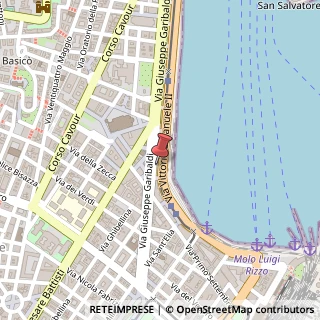 Mappa Via G. Garibaldi, 108, 98122 Messina, Messina (Sicilia)