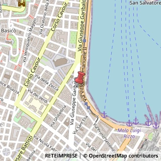 Mappa Via Giuseppe Garibaldi, 102/B, 98122 Messina, Messina (Sicilia)