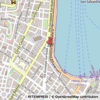 Mappa Via G. Garibaldi, 111, 98100 Messina, Messina (Sicilia)
