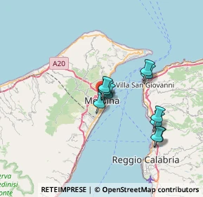 Mappa Via San Paolo, 98122 Messina ME, Italia (6.01273)