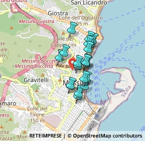 Mappa Via San Paolo, 98122 Messina ME, Italia (0.603)