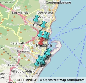 Mappa Via San Paolo, 98122 Messina ME, Italia (1.66267)